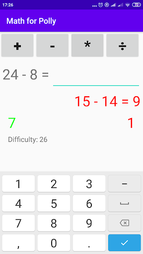 Math for Polly Screen 2