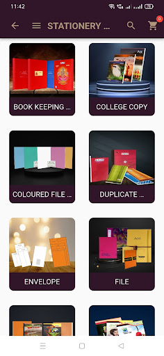 Stationery Hub Screen 2