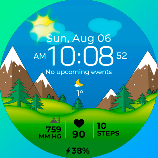 Chester Seasons watch face Latest Icon