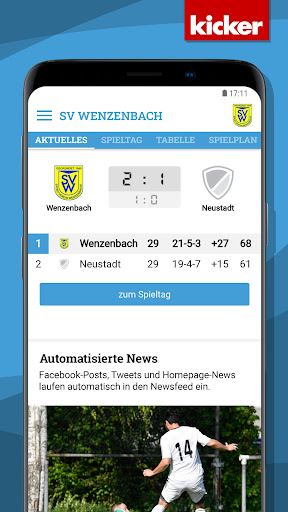 SV Wenzenbach Screen 3