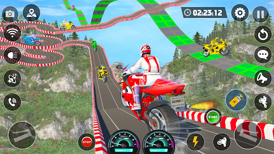Motorcycle Bike Stunt Games 3D