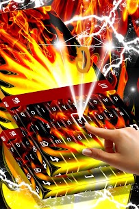 Flames Animated Keyboard Theme For PC installation
