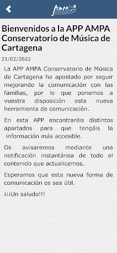 AMPA Conservatorio Cartagena Screen 3
