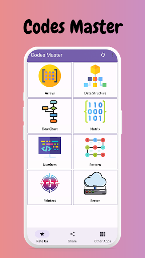 Android application Code Master: C Programming screenshort