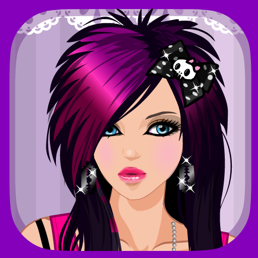 Emo dress up game  Icon