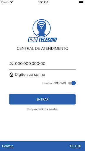 Android application CBN Telecom screenshort
