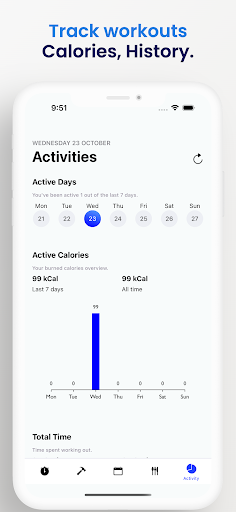 Screenshot of Jump Rope Challenge App