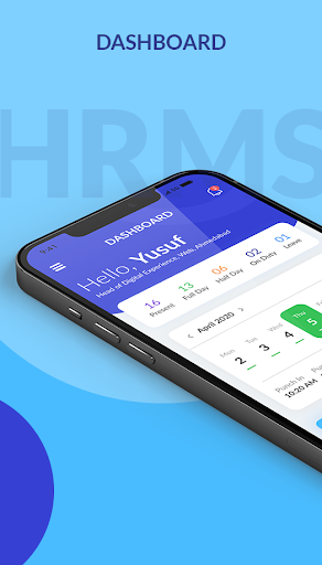 Android application Silver HRMS screenshort