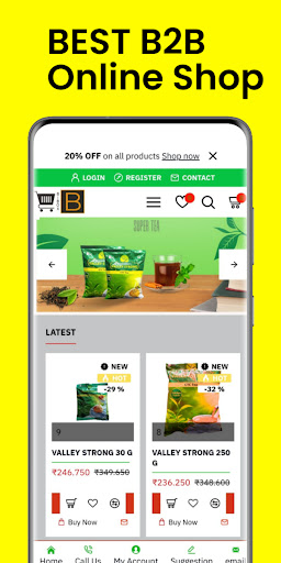 Bibbox-B2B E-commerce Screen 2