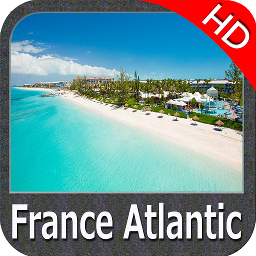 France Atlantic Nautical Chart logo