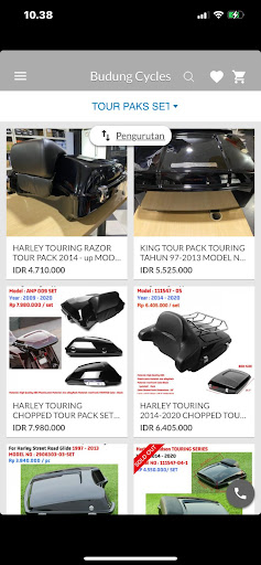 Android application Budung store screenshort