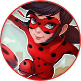 ? Ladybug Jump Chibi Girl icon