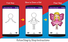 How to Draw Girl Step by Stepのおすすめ画像2