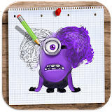 How to Draw and Colour Despicable Me icon