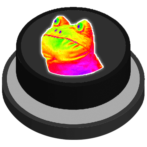MLG Frog Running Meme Button logo