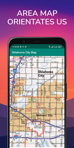 Oklahoma City Map Screen 3
