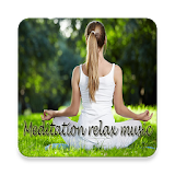 Meditation relax music icon