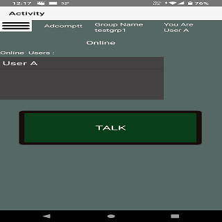 Android application Adcomptt screenshort