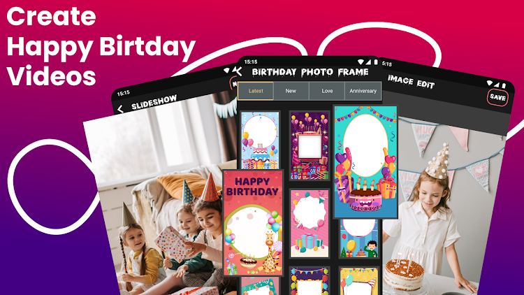 Birthday Video Maker 2024 - 5.2.5.1 - (Android)