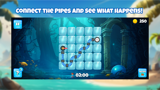 Water Flow Connect Pipe Puzzle