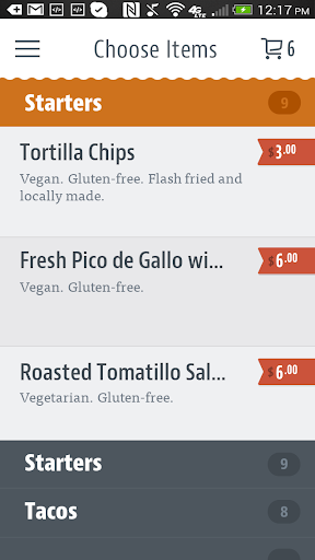 Virgils Tacos Screen 3