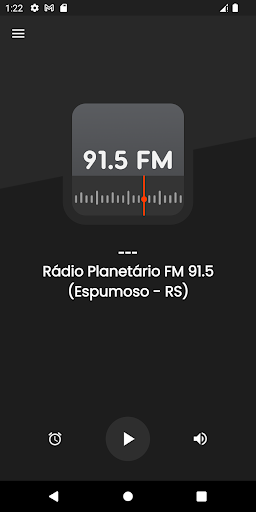 Android application Rádio Planetário FM 91.5 screenshort