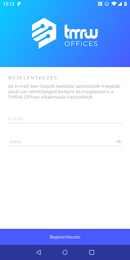 Android application TMRW Offices screenshort