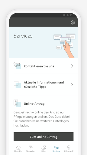 TK-PflegeKompakt Screen 2