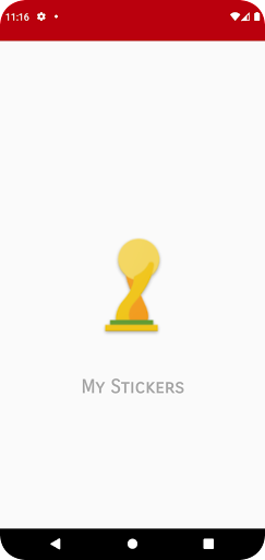 Android application Sticker Album Controller screenshort