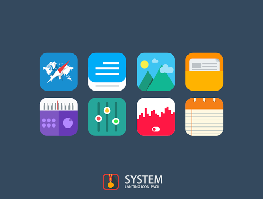 Lanting Icon Pack: Colorful - Personalization - apps