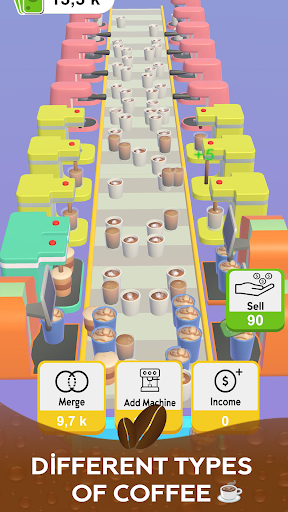 Coffee Factory - Clicker Idle Screen 3
