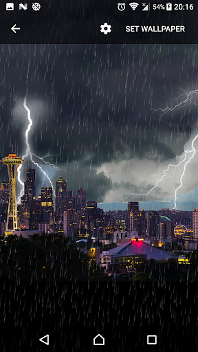 Thunderstorm Seattle - LWP