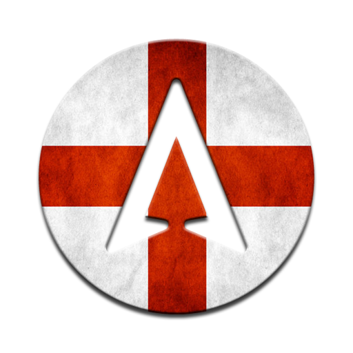 England - Flag Colors Icons logo