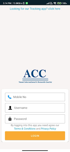 Android application Vasavi screenshort