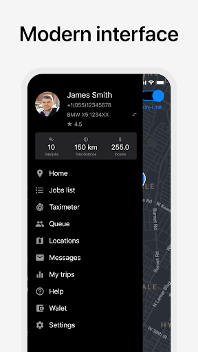 TA Driver Alpha™ Taxi Screenshot 4 - AppWisp.com