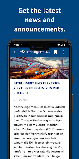 Knorr-Bremse mobile Screen 2