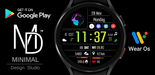 Minimal Watch Face 12