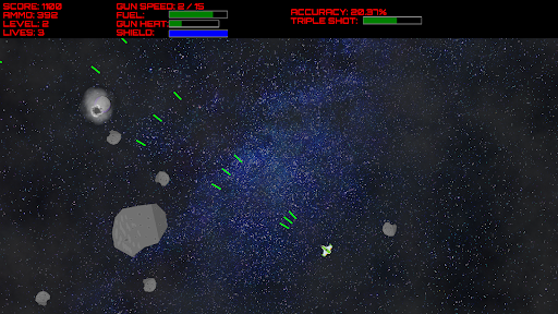 Android application Cosmo Blaster screenshort