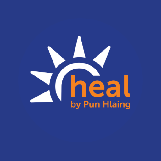 heal by Pun Hlaing logo