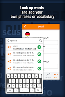 Learn German with MosaLingua Screenshot