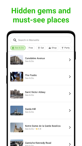 Marseille SmartGuide Screen 3