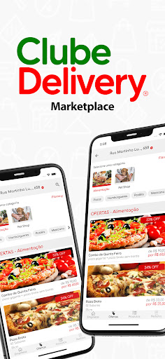 Android application Clube Delivery screenshort