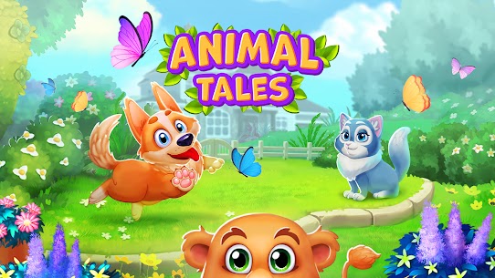Animal Tales: Fun Match 3 Game  Full Apk Download 5
