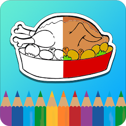 Icon image Coloring Book for kids : Food