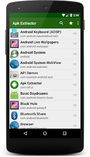 Apk Extractor Screenshot