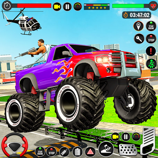 Gangster Monster Truck Game 3D Download on Windows