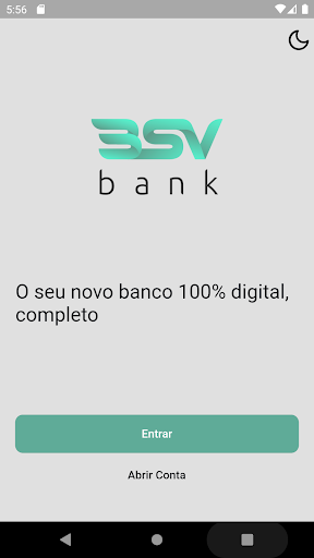 Android application Conta BSV bank screenshort
