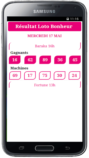 Résultat Loto Bonheur CI Screen 3