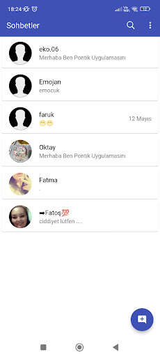 Pontik - Random Chat Screen 3