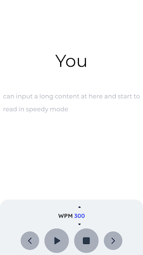 Android application Speedy Reader screenshort